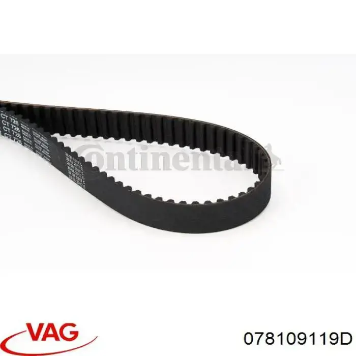 Зубчастий ремінь VAG 078109119D ціна, від 26.33 USD