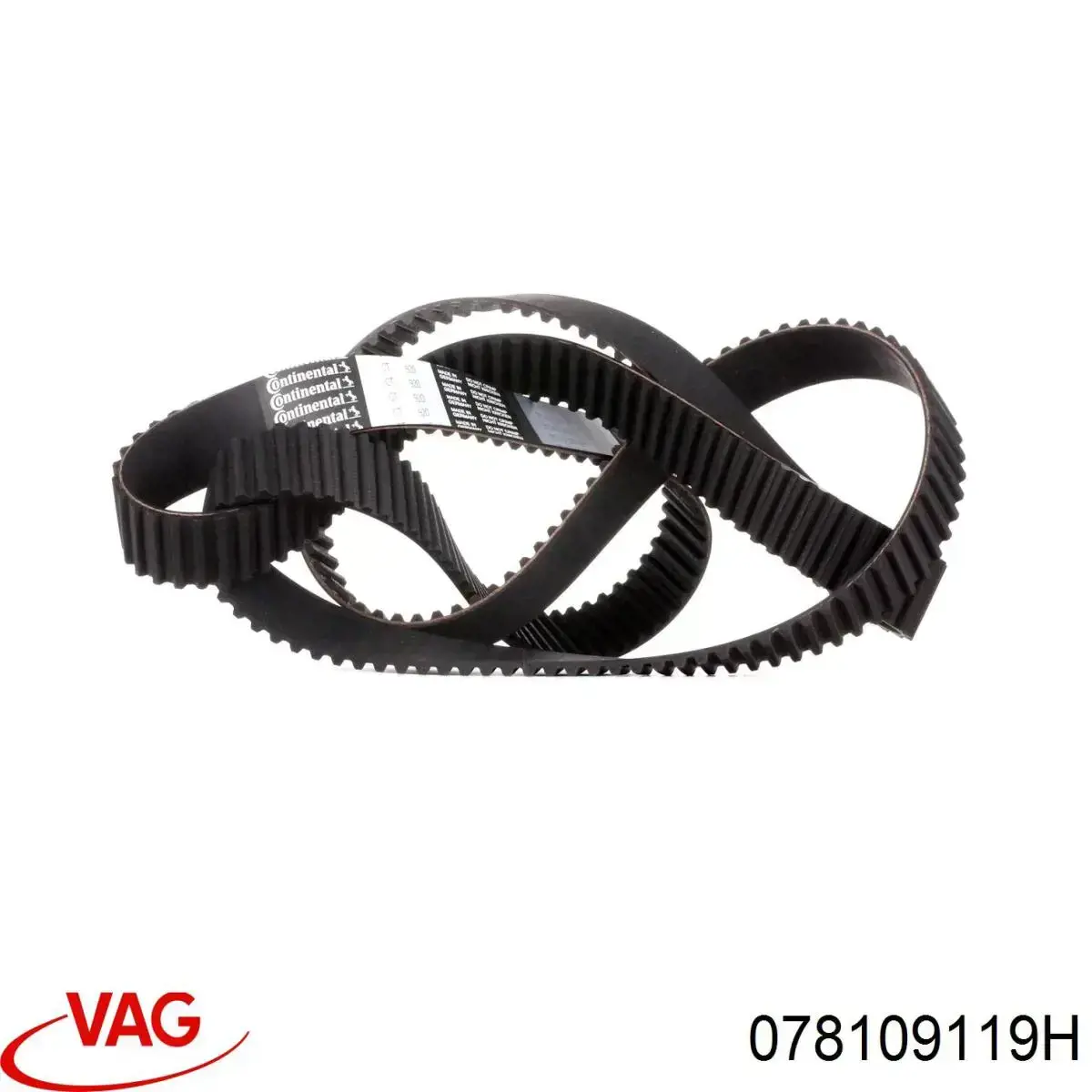 Зубчастий ремінь VAG 078109119H ціна, від 32.59 USD