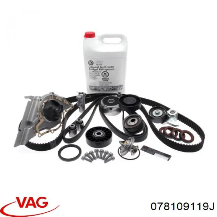 Зубчастий ремінь VAG 078109119J ціна, від 33.49 USD