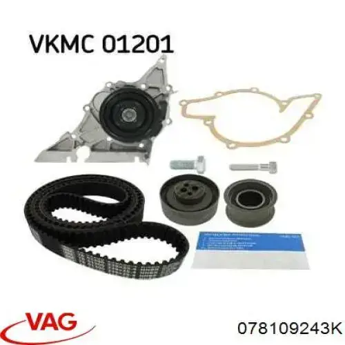 078109243K VAG Ролик натягувач