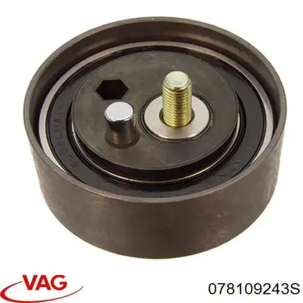 Ролик натягувача ременя ГРМ 078109243S VAG