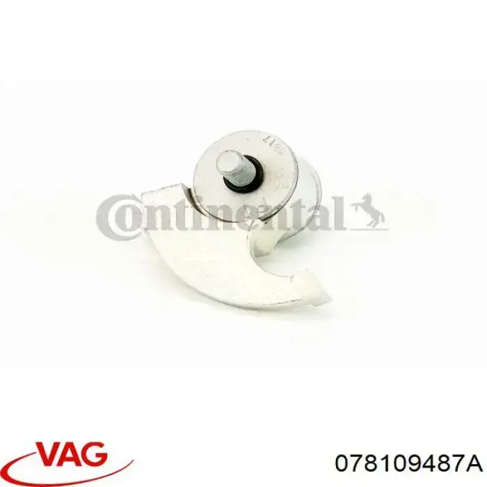 Кронштейн натягувача ременя ГРМ 078109487A VAG