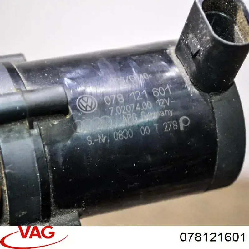 078121601 VAG Помпа водяна, додатковий електричний