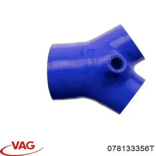 078133356L VAG Патрубок повітряний, дросельної заслінки