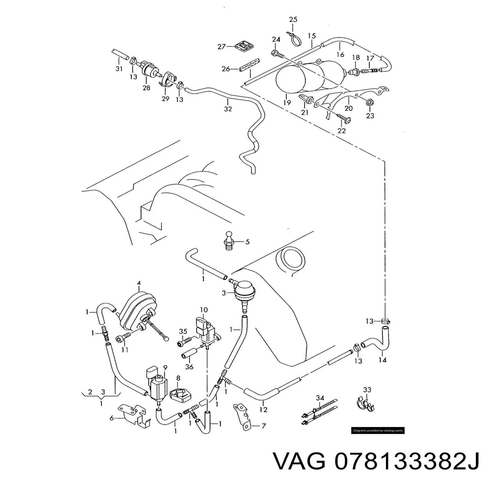 VAG 078133382J ціна, від 5.90 USD