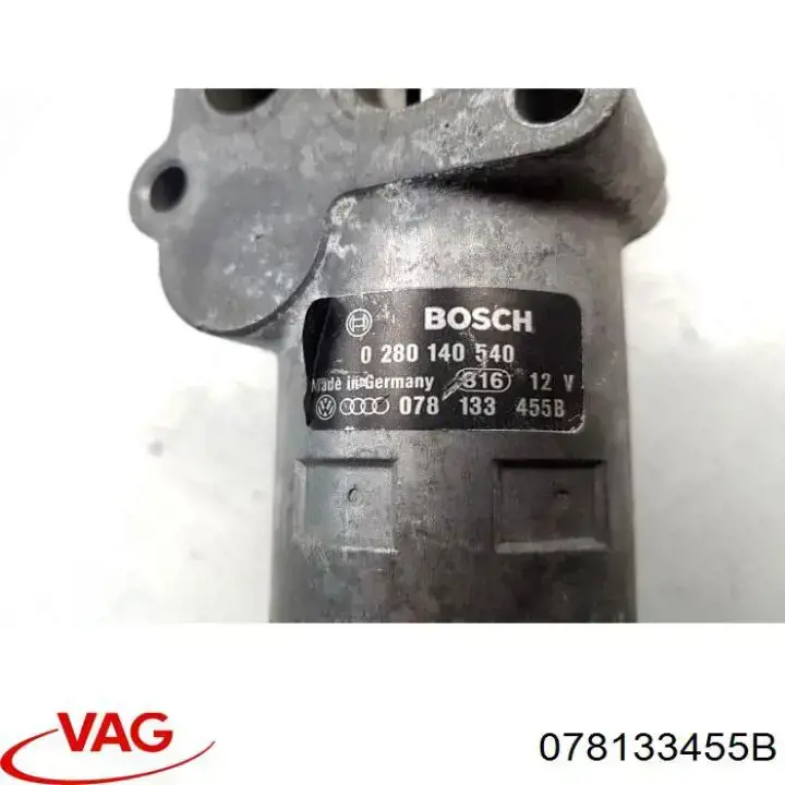 Клапан холостого ходу VAG 078133455B ціна, від 33.86 USD