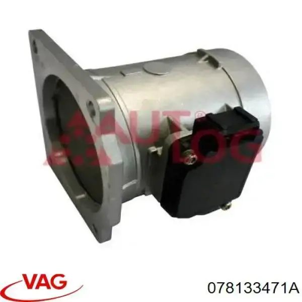 Датчик масової витрати повітря VAG 078133471A ціна, від 55.00 USD