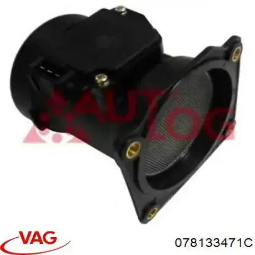 Датчик масової витрати повітря VAG 078133471C ціна, від 70.57 USD