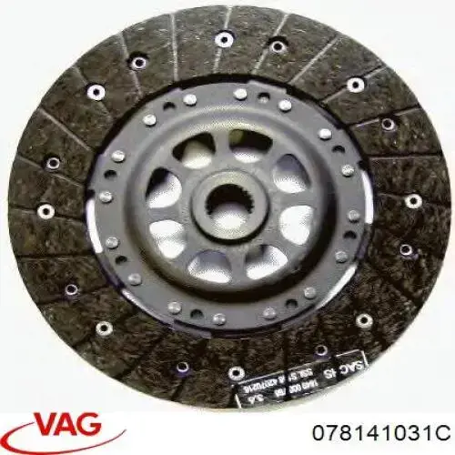 Диск зчеплення 078141031C VAG