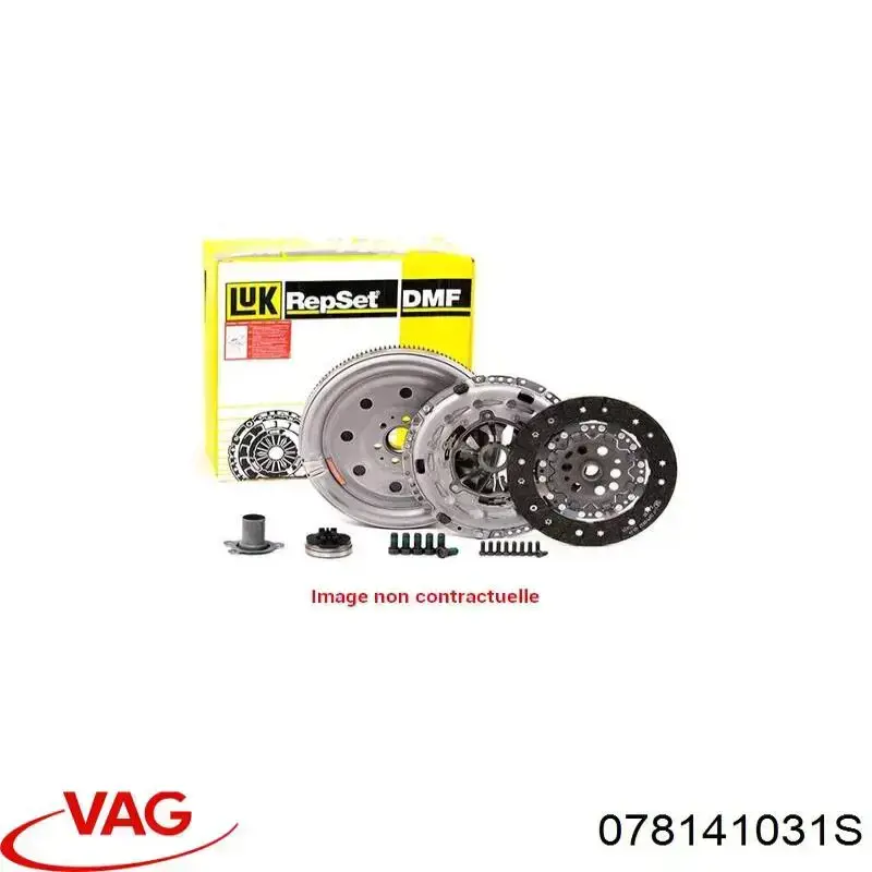 Диск зчеплення ведений VAG 078141031S