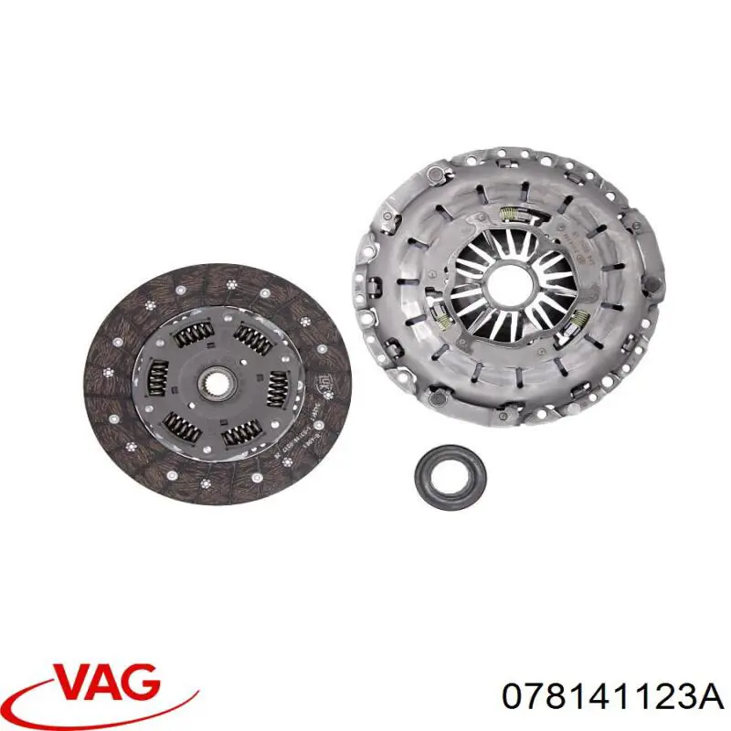 Пелюстковий кошик зчеплення VAG 078141123AX ціна, від 791.03 USD