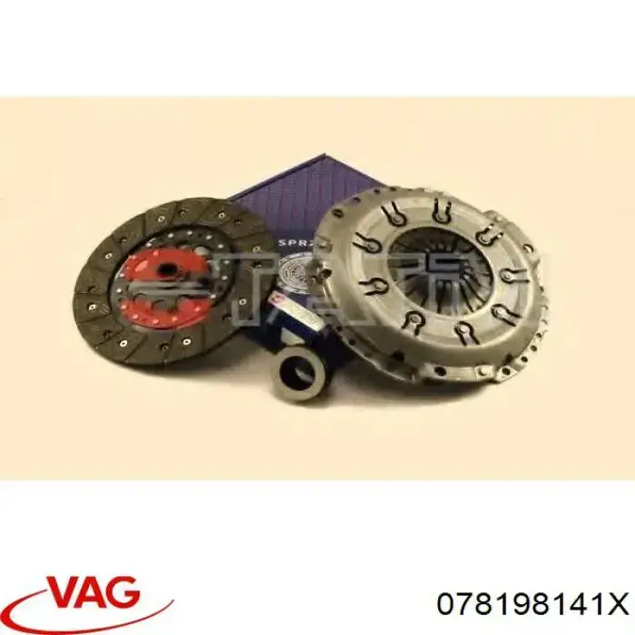 078198141X VAG комплект зчеплення (3 частини)