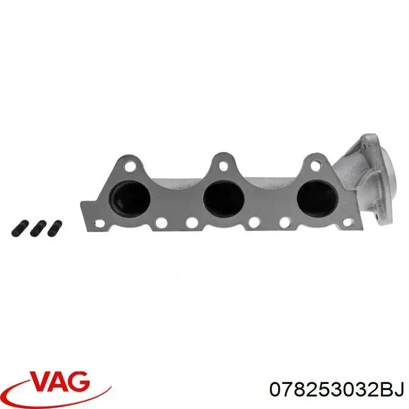 Колектор випускний, правий VAG 078253032BJ ціна, від 82.77 USD