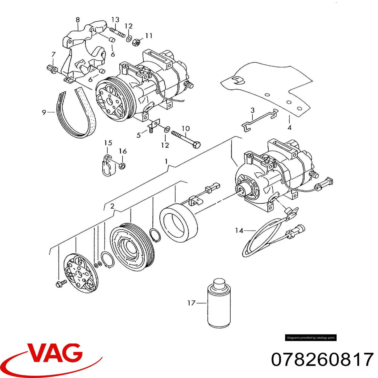 Купити 078260817 VAG 