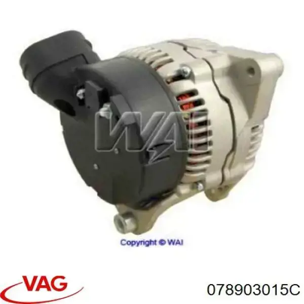 Генератор VAG 078903015C ціна, від 50.68 USD