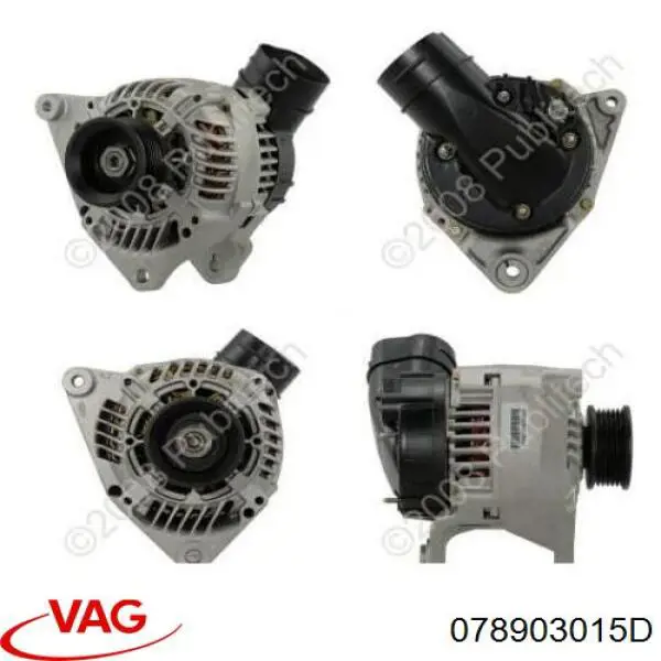 Генератор VAG 078903015D ціна, від 39.58 USD