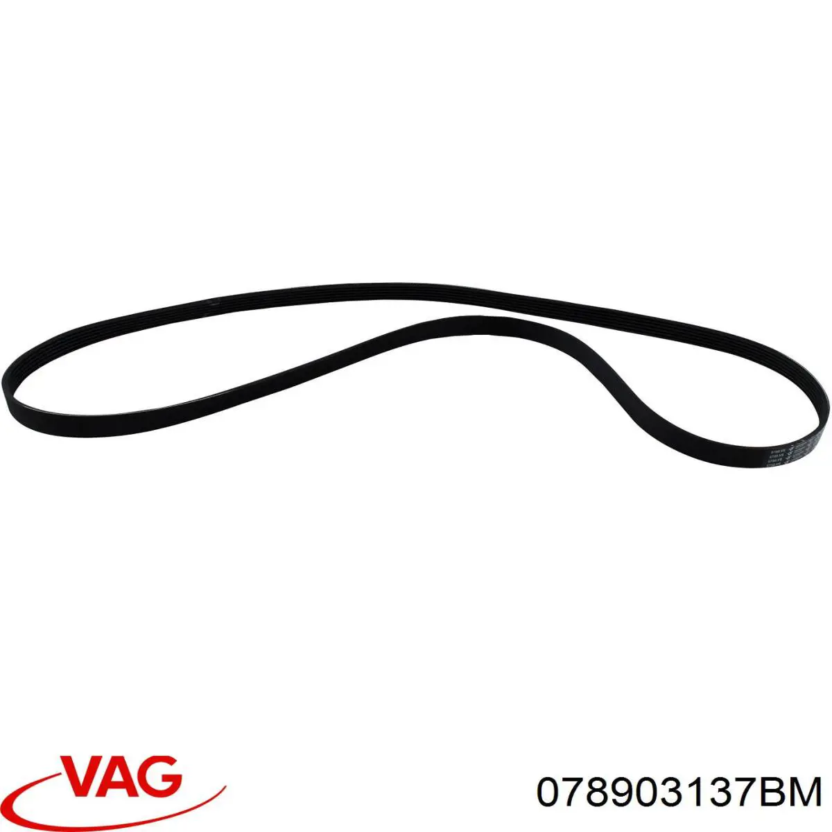Ремінь генератора 078903137BM VAG