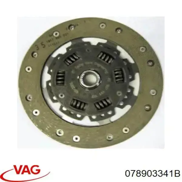 Купити 078903341B VAG Ролик приводного ременя, паразитний