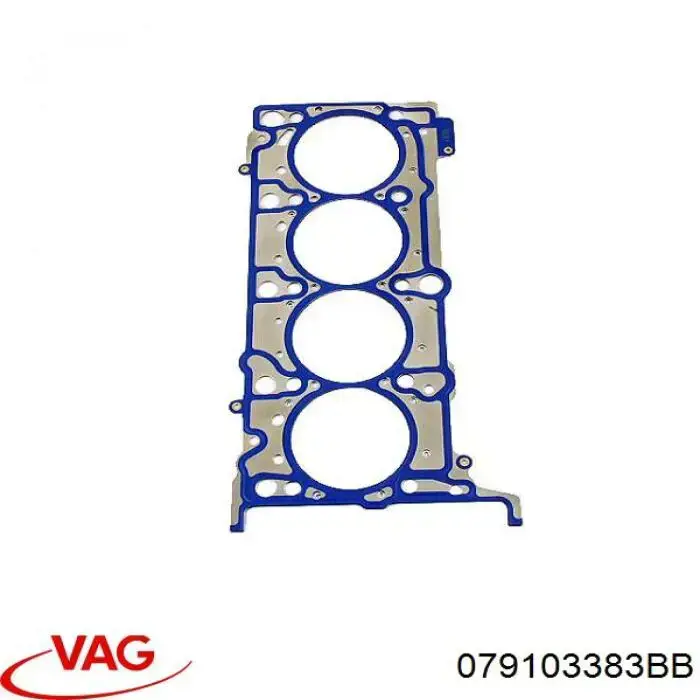 Прокладка головки блока циліндрів (ГБЦ), ліва VAG 079103383BB ціна, від 61.11 USD