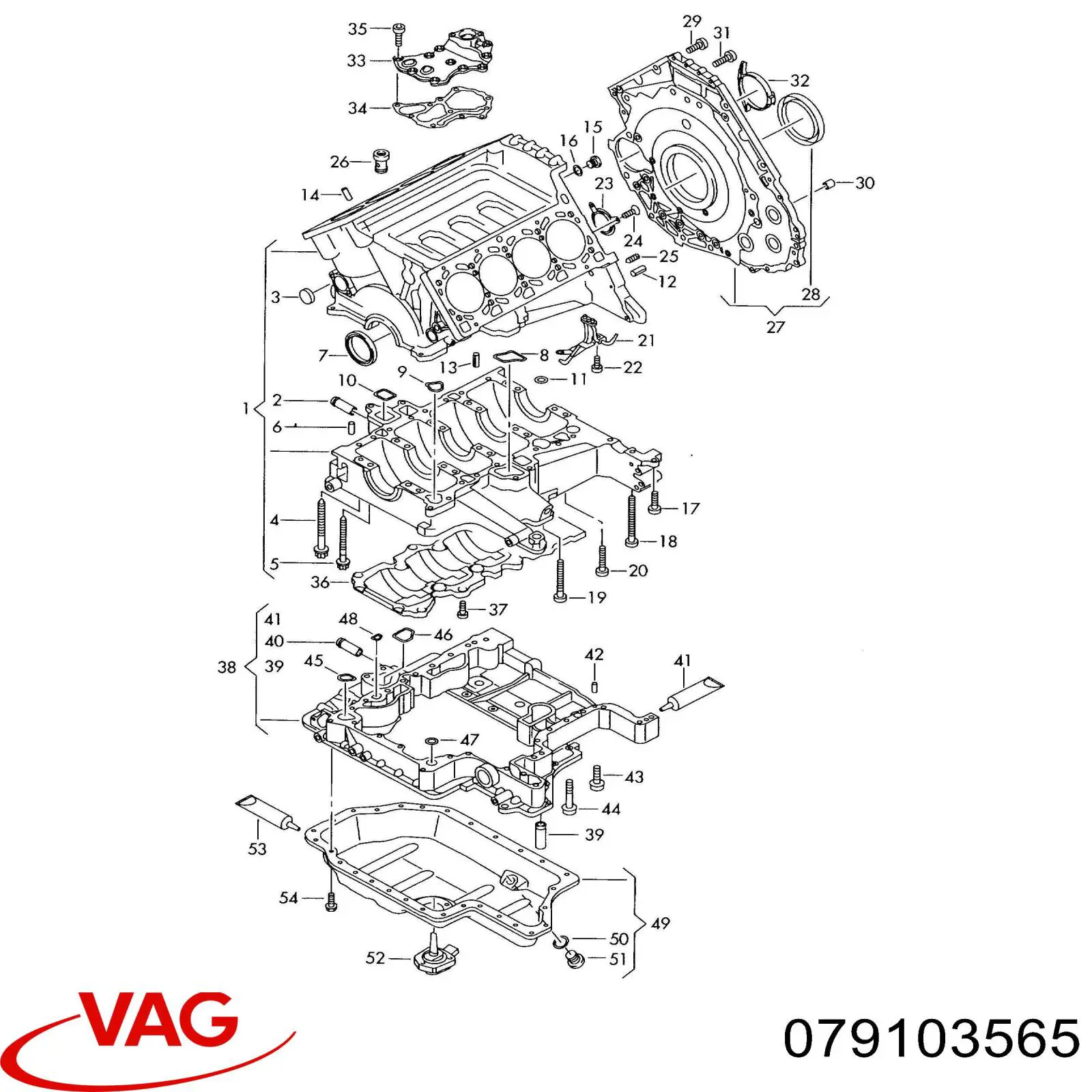  VAG 079103565 ціна, від 7.65 USD