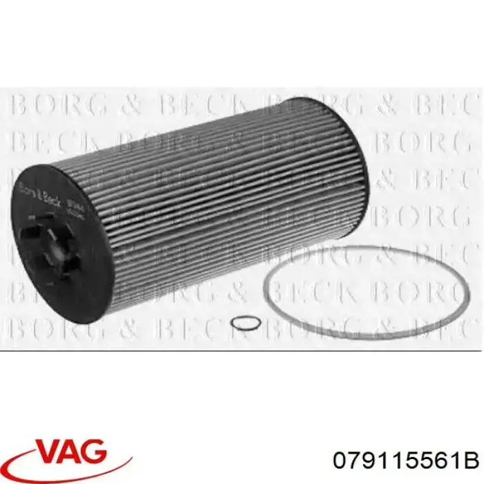 Масляний фільтр двигуна VAG 079115561B ціна, від 10.13 USD