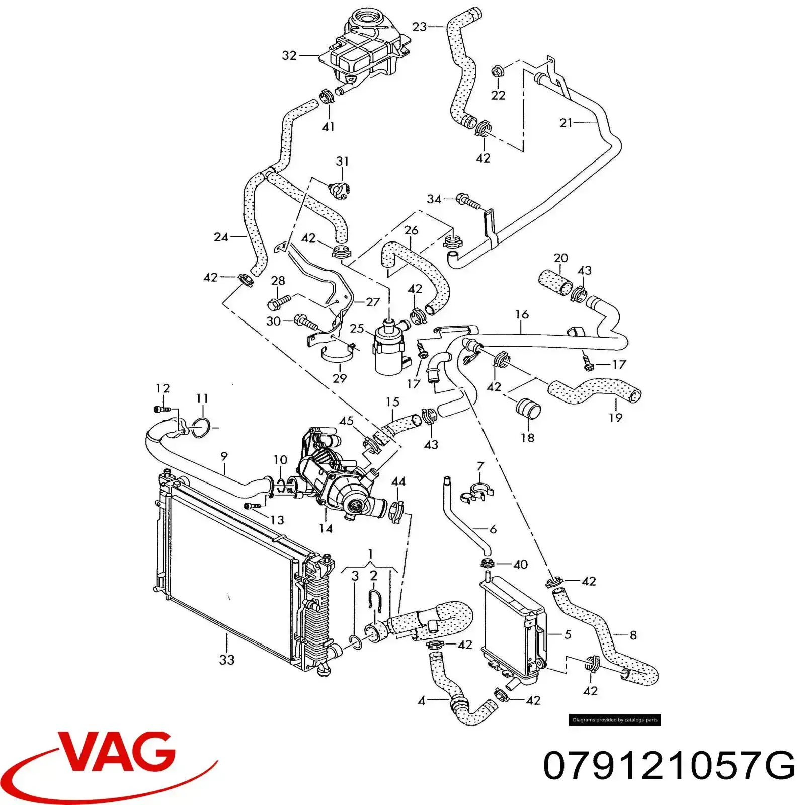  VAG 079121057G ціна, від 21.72 USD