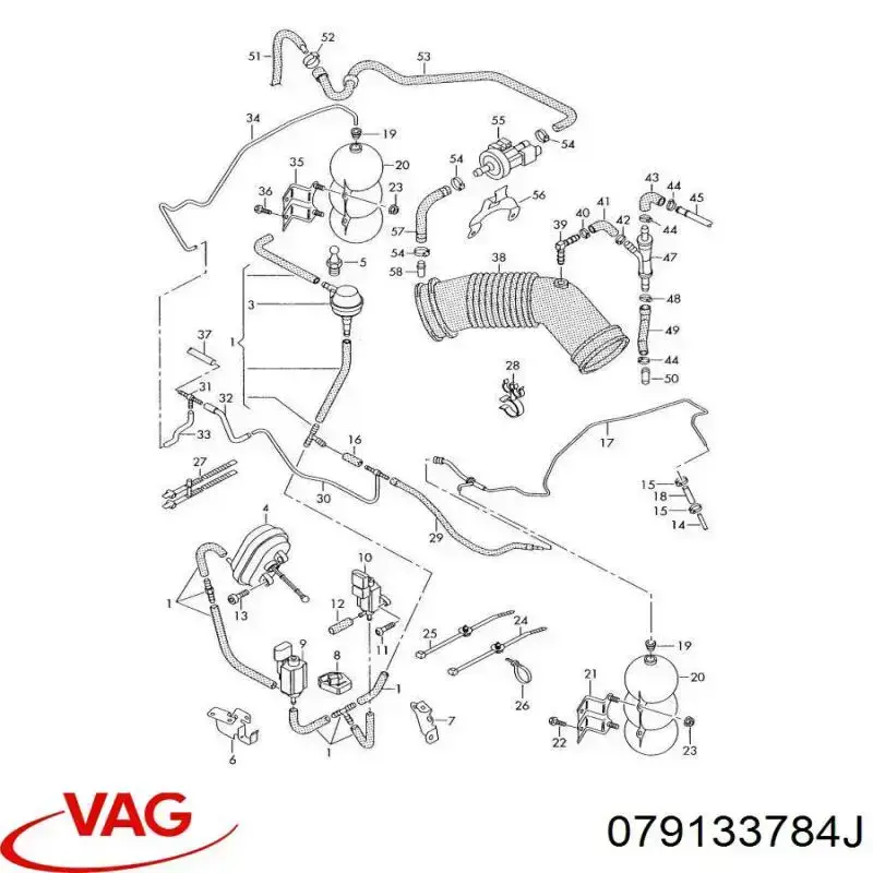  VAG 079133784J ціна, від 12.70 USD