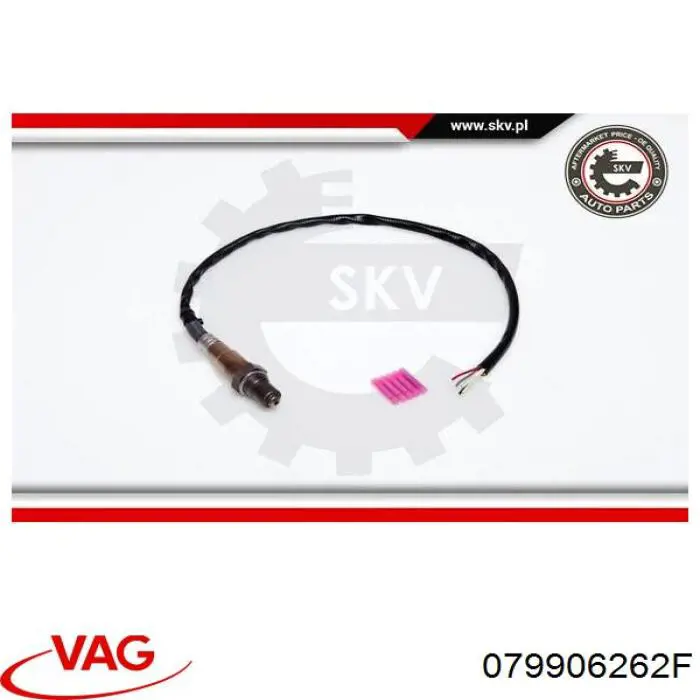 079906262F VAG Лямбдазонд, датчик кисню до каталізатора, лівий