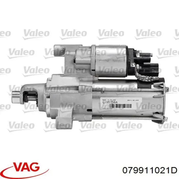 079911021DX VAG Стартер двигуна