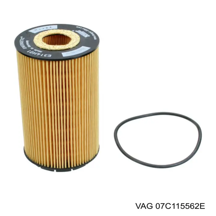 Масляний фільтр двигуна VAG 07C115562E ціна, від 28.99 USD