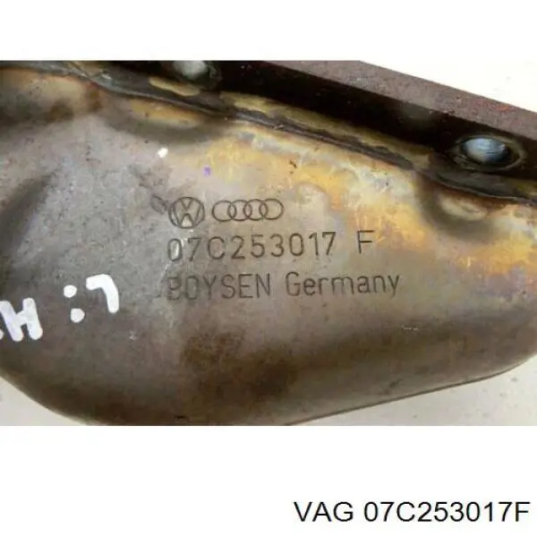 Колектор випускний, лівий VAG 07C253017F ціна, від 43.93 USD