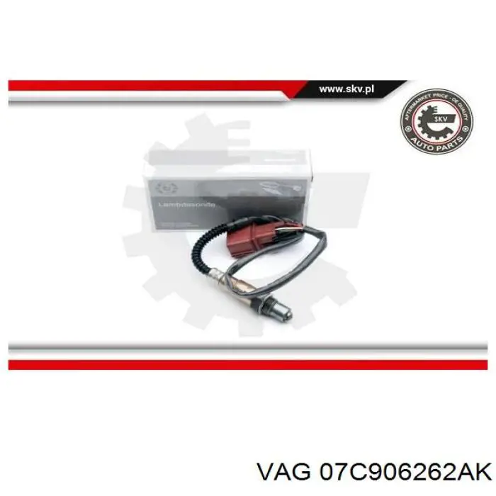 Лямбда зонд, датчик кисню до каталізатора VAG 07C906262AK