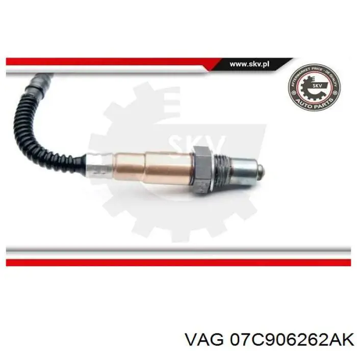 Купити 07C906262AK VAG Лямбдазонд, датчик кисню до каталізатора