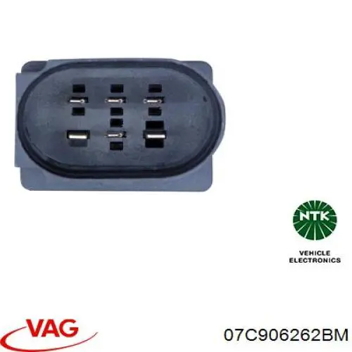 Лямбдазонд, датчик кисню до каталізатора VAG 07C906262BM ціна, від 45.61 USD