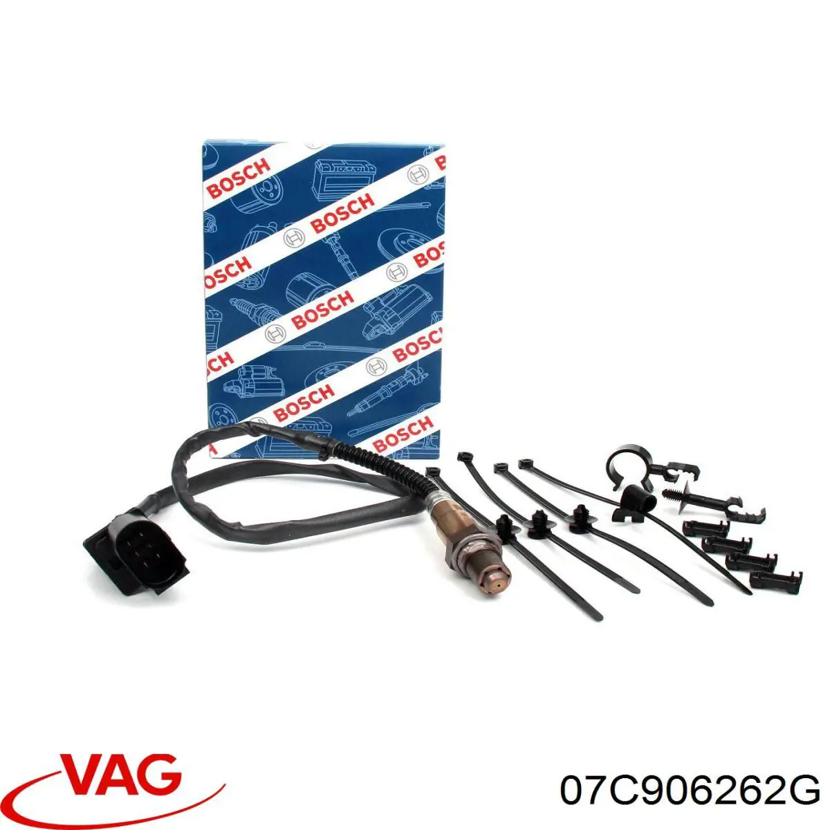 Лямбдазонд, датчик кисню до каталізатора VAG 07C906262G ціна, від 48.86 USD