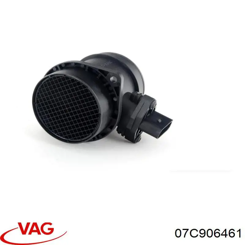 07C906461 VAG датчик потоку (витрати повітря, витратомір MAF - (Mass Airflow))