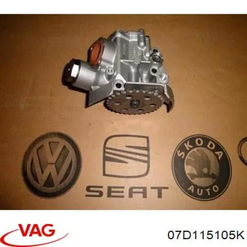 Помпа масляна VAG 07D115105K ціна, від 304.22 USD