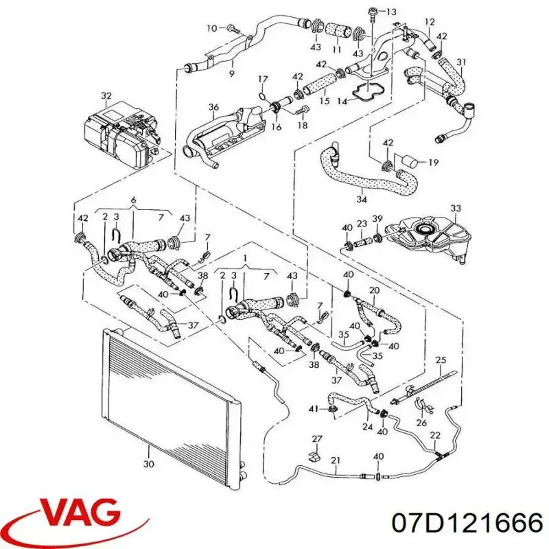Купити 07D121666 VAG 