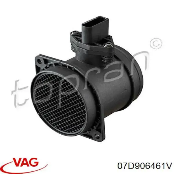 07D906461V VAG датчик потоку (витрати повітря, витратомір MAF - (Mass Airflow))