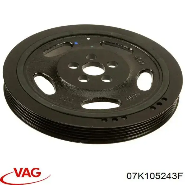Купити 07K105243F VAG Шків колінчастого вала