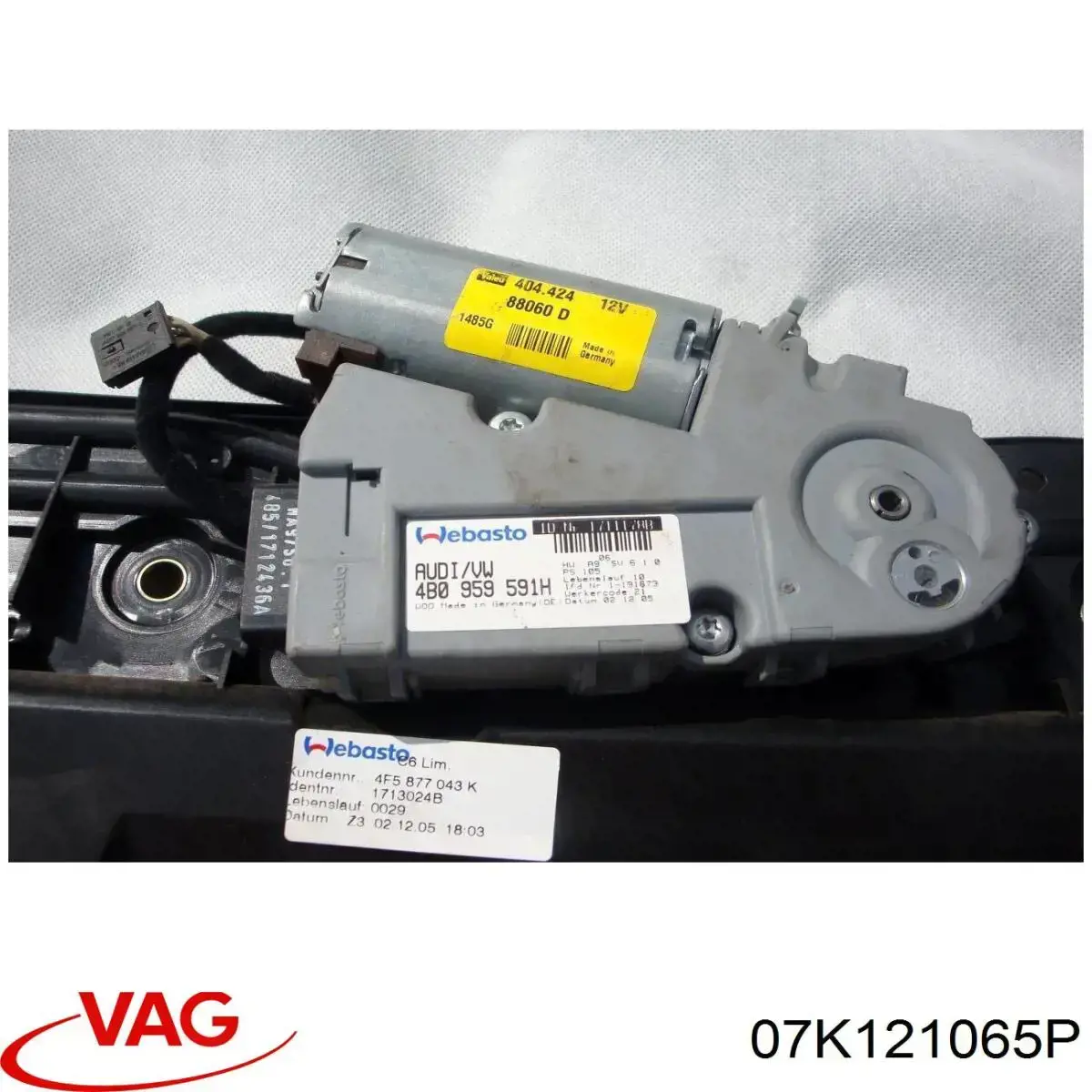  VAG 07K121065P