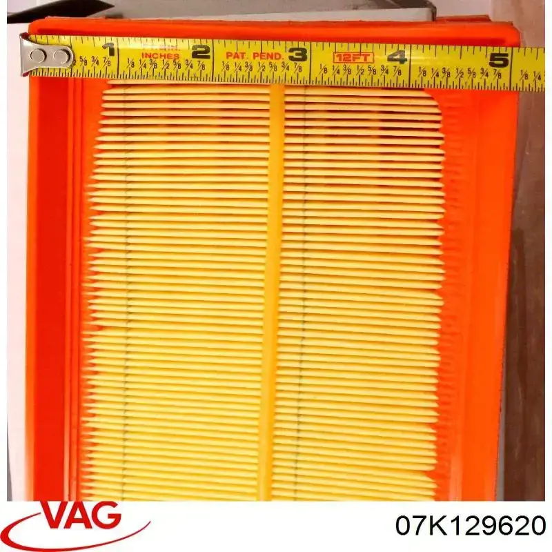 Фільтр повітряний VAG 07K129620