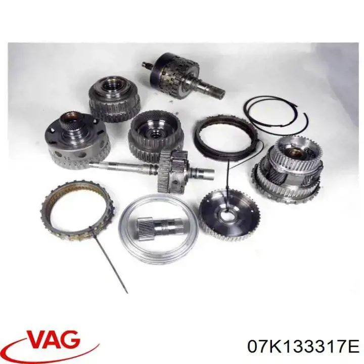 07K133317E VAG Паливна рампа