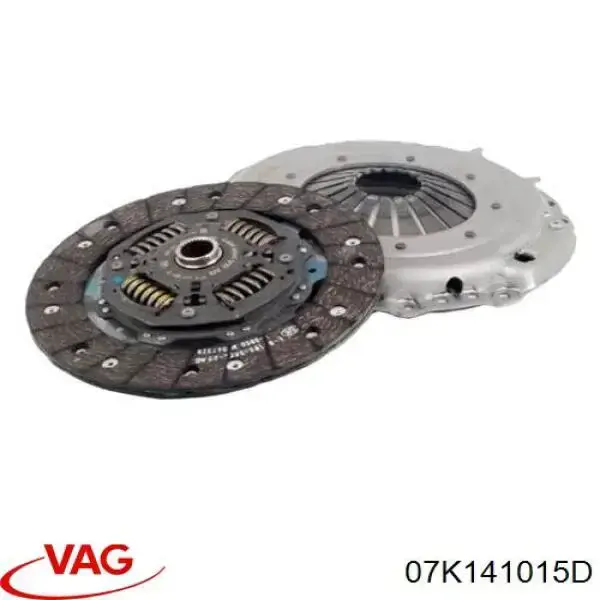 Купити 07K141015D VAG Комплект зчеплення (диск, корзина, підшипник)