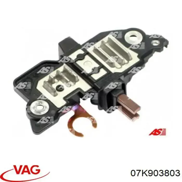 07K903803 VAG реле-регулятор генератора, (реле зарядки)