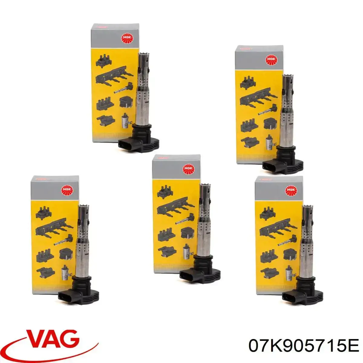 Котушка запалювання 07K905715E VAG