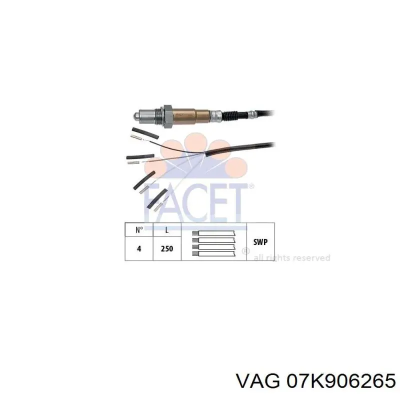  VAG 07K906262G ціна, від 294.88 USD
