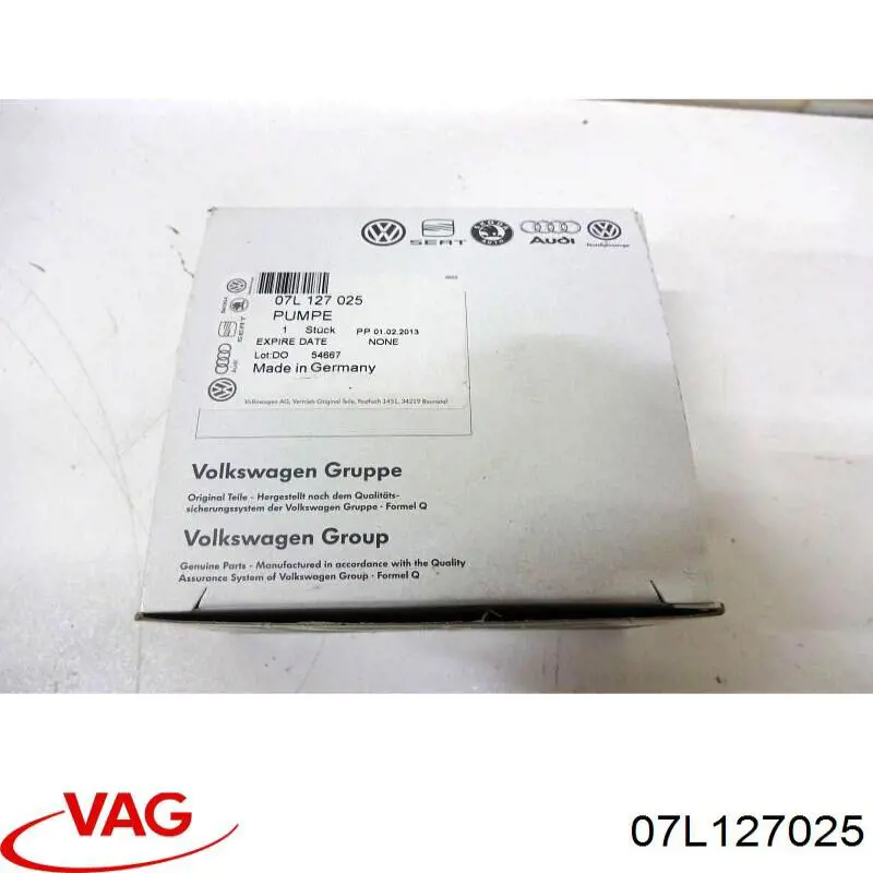 Паливний насос високого тиску 07L127025 VAG