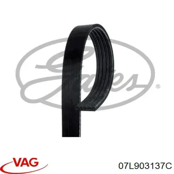 Клиновий ремінь VAG 07L903137C ціна, від 7.60 USD
