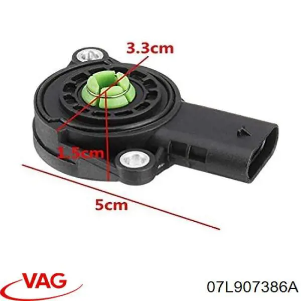 Датчик положення дросельної заслінки VAG 07L907386A